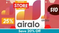 Discount Store Coupon for airalo