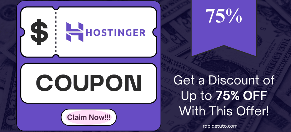 Hostinger Coupon